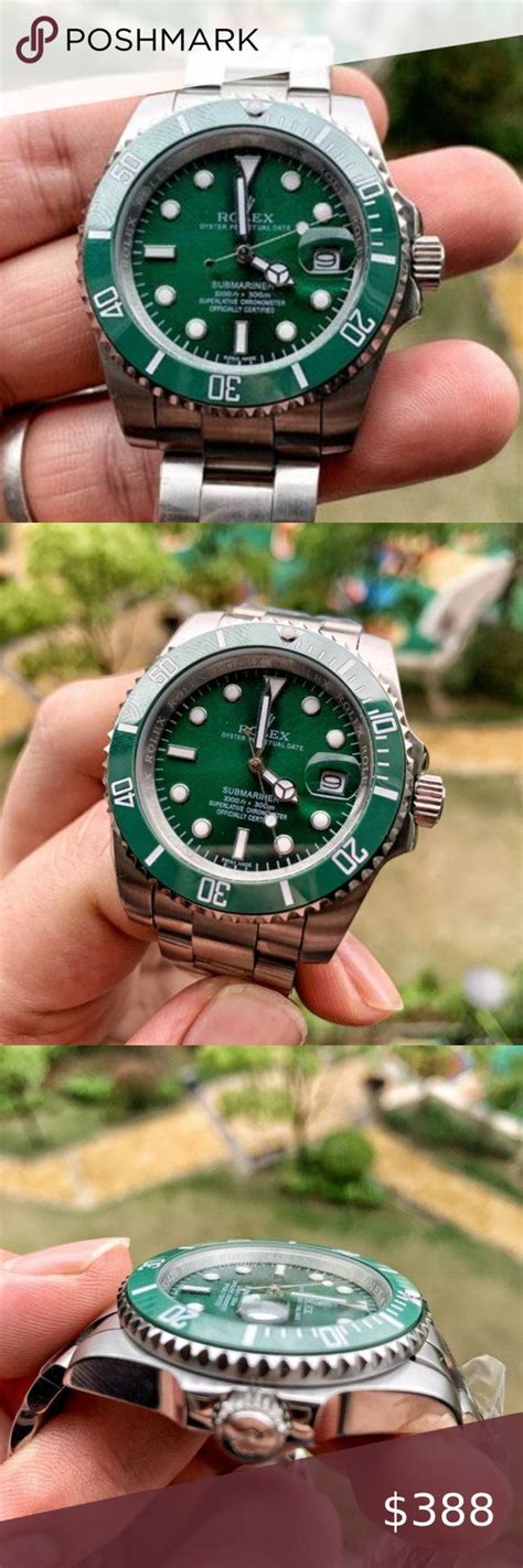 rolex submariner green water ghost.